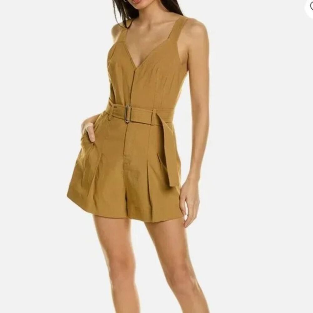 Alc Women's Tan Playsuit-romper